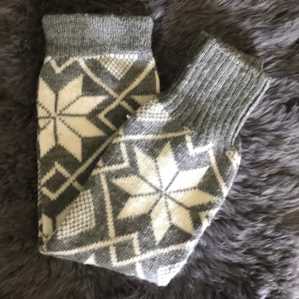 vintage snowflake soft comfy boot warmers🌲